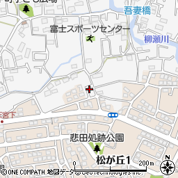 埼玉県所沢市久米1810-7周辺の地図