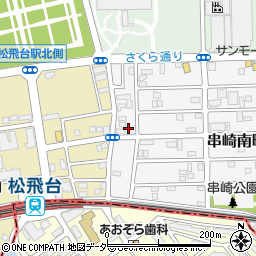 千葉県松戸市串崎南町6周辺の地図