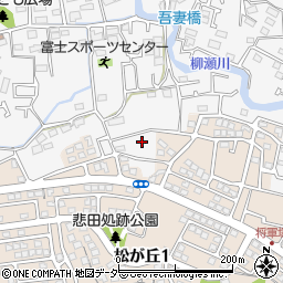 埼玉県所沢市久米1676-2周辺の地図