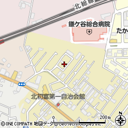 富栄公園周辺の地図