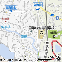 埼玉県所沢市久米331-1周辺の地図