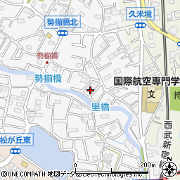 埼玉県所沢市久米310-4周辺の地図