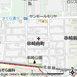 千葉県松戸市串崎南町76周辺の地図