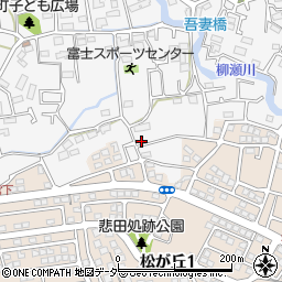 埼玉県所沢市久米1717-3周辺の地図