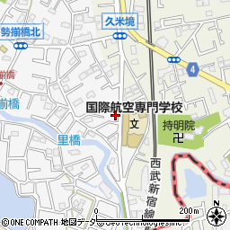 埼玉県所沢市久米355-9周辺の地図