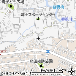 埼玉県所沢市久米1810-13周辺の地図