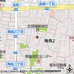 株式会社丸和運輸機関周辺の地図