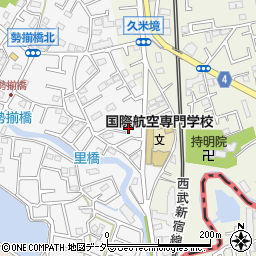 埼玉県所沢市久米357-19周辺の地図