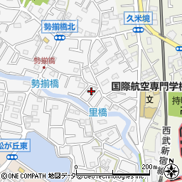 埼玉県所沢市久米309-1周辺の地図
