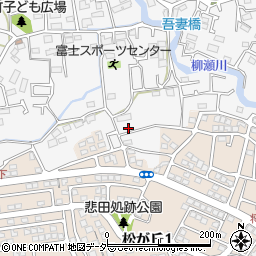 埼玉県所沢市久米1717-6周辺の地図