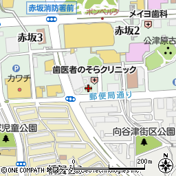 セブンイレブン成田赤坂店周辺の地図