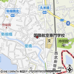 埼玉県所沢市久米330-4周辺の地図