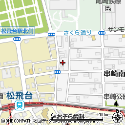 千葉県松戸市串崎南町4周辺の地図