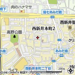 西新井本町２丁目アパート９号棟周辺の地図