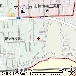 千葉県松戸市松飛台553-13周辺の地図