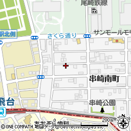 千葉県松戸市串崎南町68周辺の地図