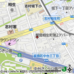 東京都板橋区相生町6周辺の地図