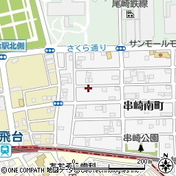 千葉県松戸市串崎南町65周辺の地図