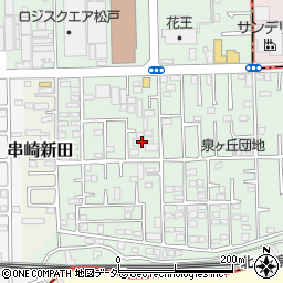 千葉県松戸市松飛台565-14周辺の地図