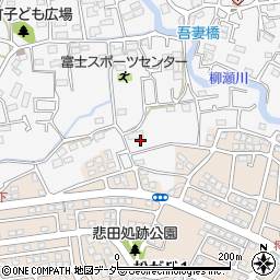 埼玉県所沢市久米1717-7周辺の地図