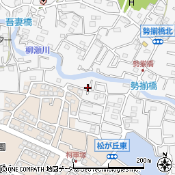 埼玉県所沢市久米288-8周辺の地図