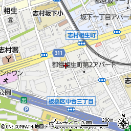 東京都板橋区相生町7周辺の地図