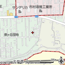 千葉県松戸市松飛台553-5周辺の地図