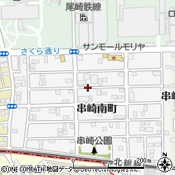 千葉県松戸市串崎南町周辺の地図