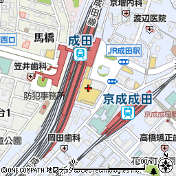 ＫＧ高等学院・成田キャンパス周辺の地図