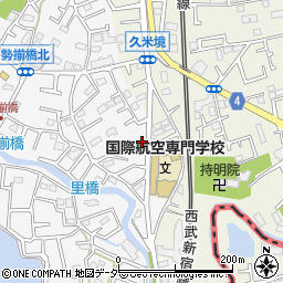 埼玉県所沢市久米357-13周辺の地図