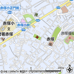 上谷津公園周辺の地図