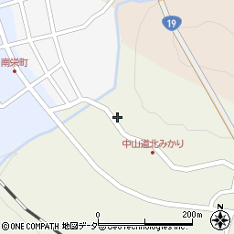 長野県木曽郡上松町小川1895-3周辺の地図