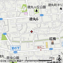 ＫＯＤＡヒルズ板橋徳丸周辺の地図