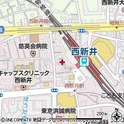 やきとりの扇屋 西新井駅前店周辺の地図