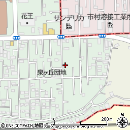 千葉県松戸市松飛台556-12周辺の地図