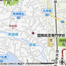 埼玉県所沢市久米327-16周辺の地図