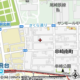 千葉県松戸市串崎南町56周辺の地図