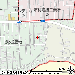 千葉県松戸市松飛台553-4周辺の地図