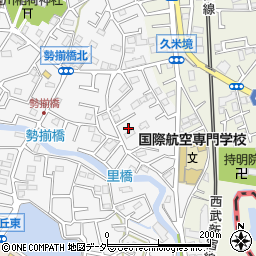 埼玉県所沢市久米327-19周辺の地図