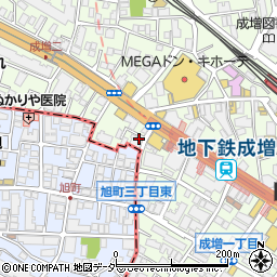 まいばすけっと地下鉄成増駅前店周辺の地図