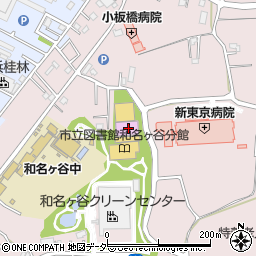 松戸市和名ヶ谷スポーツセンター周辺の地図