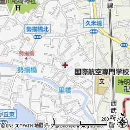 埼玉県所沢市久米327-15周辺の地図