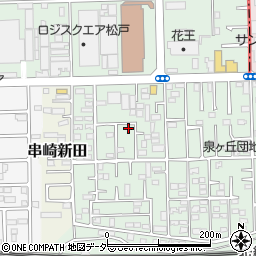 千葉県松戸市松飛台566-7周辺の地図