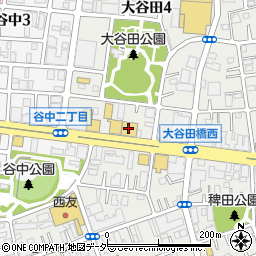 トヨタモビリティ東京綾瀬大谷田店周辺の地図