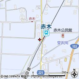 長野県伊那市西春近赤木8190周辺の地図