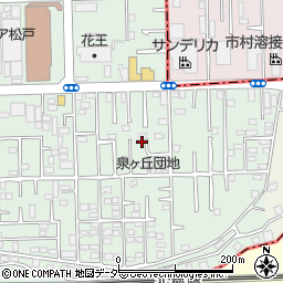 千葉県松戸市松飛台559周辺の地図