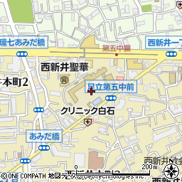 東京都足立区西新井本町2丁目3周辺の地図