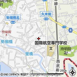 埼玉県所沢市久米328-1周辺の地図