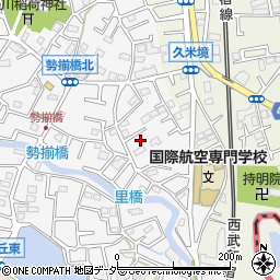埼玉県所沢市久米327-20周辺の地図