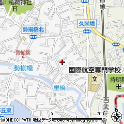 埼玉県所沢市久米327周辺の地図